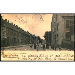 Horsens - Amaliegade med Latinskolen - C. St. 681 - Brugt