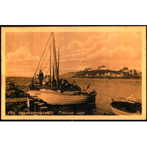 Ved B�lgebryderen -  Tisvilde Leje - A. Jensens Bogh.  837 - Ubrugt