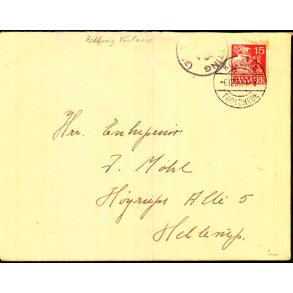 FITTING (VARBASSE) - Posthornsstempel p Brev