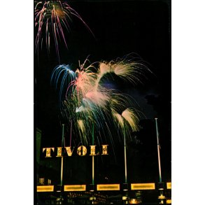  Tivoli - Fyrvrkeri - Lipperts Postkort u/n