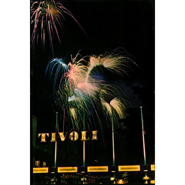  Tivoli - Fyrvrkeri - Lipperts Postkort u/n
