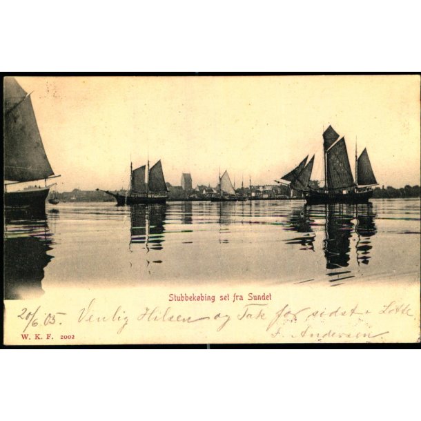 Stubbek�bing set fra Sundet - W.K.F. 2002 - Brugt