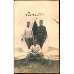 Lejren ved Borris - Fotokort 1910 - Ubrugt