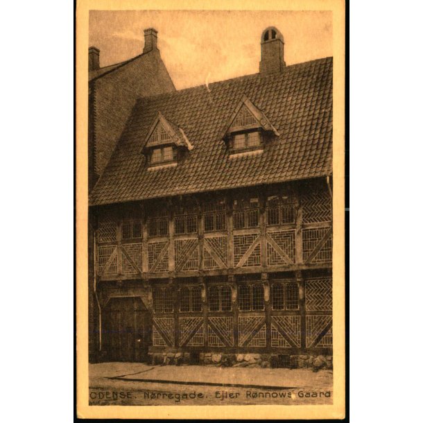 Odense - N�rregade - Ejler R�nnows Gaard - O. 5 - Ubrugt
