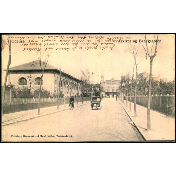 Odense - Arkivet og Banegaarden - Flensborg Magasinet ved Knud M�ller - u/n - Brugt