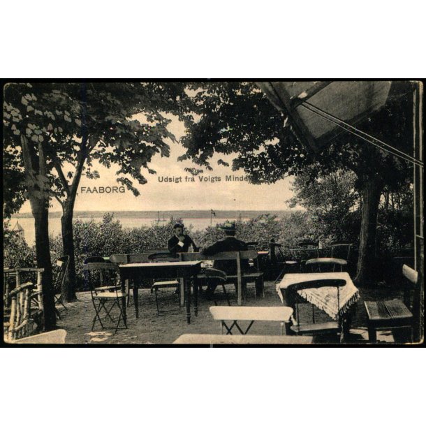 Faaborg - Udsigt fra Voigts Minde - C. St. 3665 - Brugt