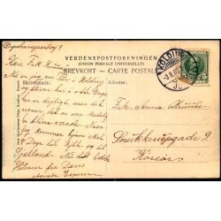 Kolding - Slotsruinen - J. Mortensen u/n - Brugt