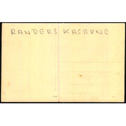 Randers - Kaserne - Fotokort u/n - Ubrugt