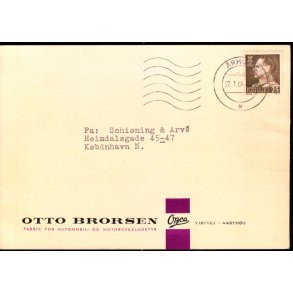 Efterporto - Tryksagskort fra Aabyhj 22 - 1- 64