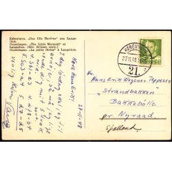 Kbenhavn -" Den Lille Havfrue" paa Langelinie - 613