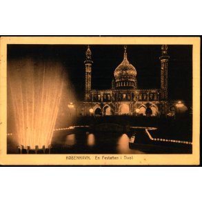 Kbenhavn - En Festaften i Tivoli - Stender 316