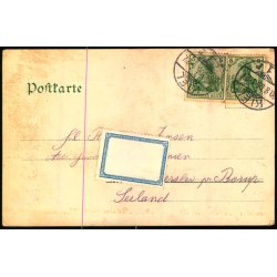 S.M.S. Hohenzollern in der Kiler Bucht - Ottermann 828 - Brugt - Svagt hjrne !