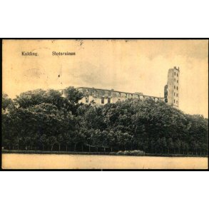 Kolding - Slotsruinen - J. Mortensen u/n - Brugt