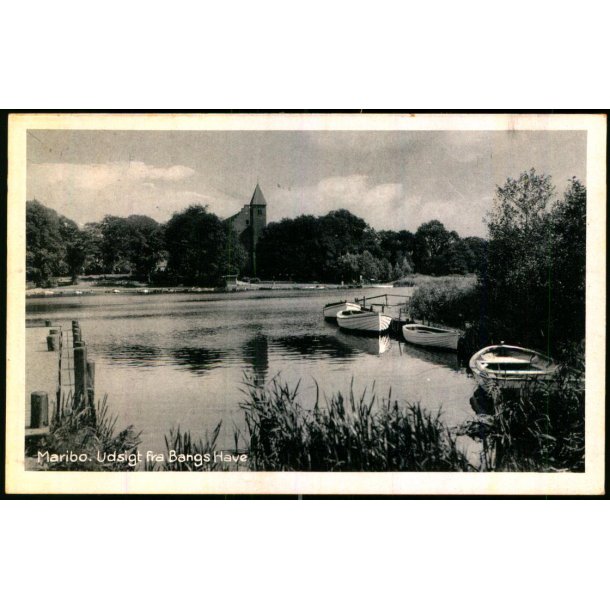 Maribo - Udsigt fra Bangshave - Stender M. 110 - Ubrugt