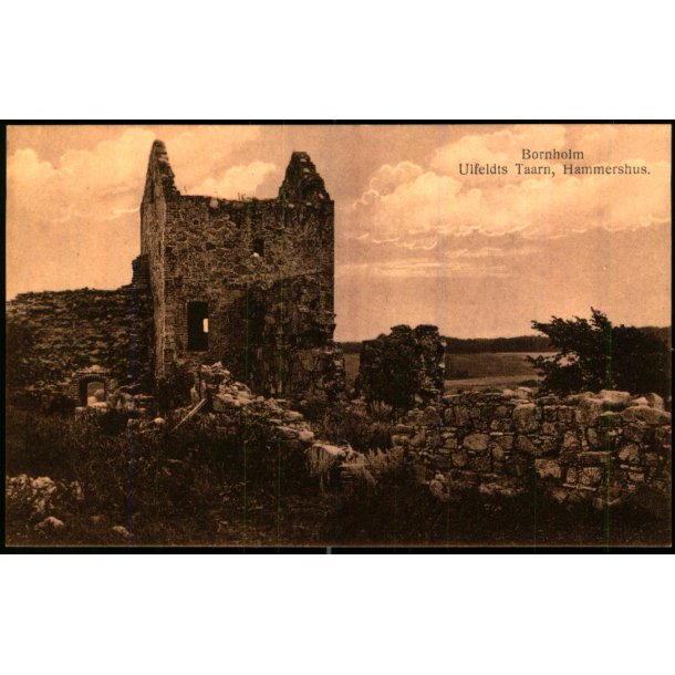 Bornholm - Ulfeldts Taarn - Hammershus - Frits S�rensen 591 - Ubrugt