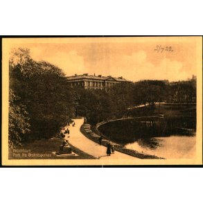 Kbenhavn - Parti fra rstedsparken - Stender K. 133 - Ubrugt