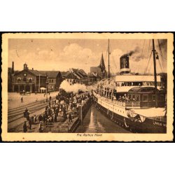 Fra Aarhus Havn - Aarhus Kunsthandel - J.J.N. 12120