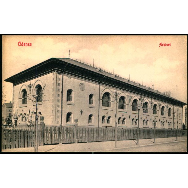 Odense - Arkivet - Warburgs Kunstforlag 348 - Ubrugt