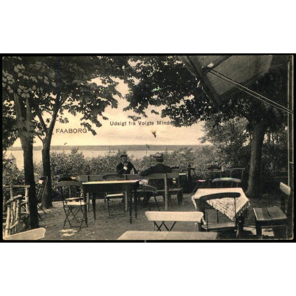 Faaborg - Udsigt fra Voigts Minde - C. St. 3665 - Brugt