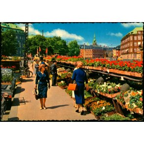 Blomstersalg ved Holmens Kanal - Chr. Olsen 165
