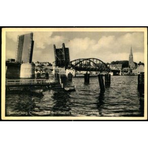 S�nderborg - Christian d. X Bro - Aabnet for Gennemsejling - Chr. Quist 66192 - Ubrugt