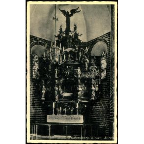 Kalundborg Kirke - Alteret - Rudolf Olsen 7668 - Ubrugt