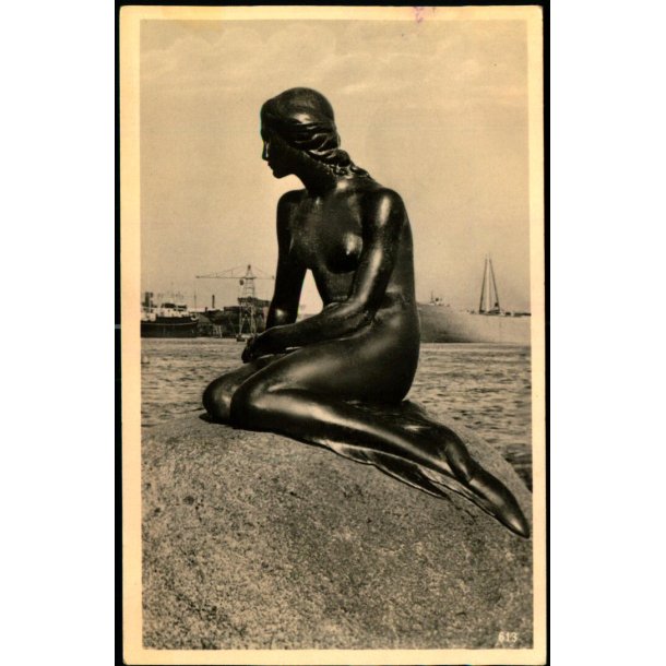 Kbenhavn -" Den Lille Havfrue" paa Langelinie - 613