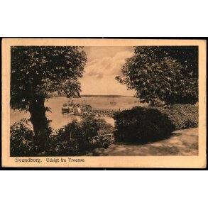 Svendborg -  Udsigt fra Troense - Johs. Broersens Forlag 37 - Ubrugt