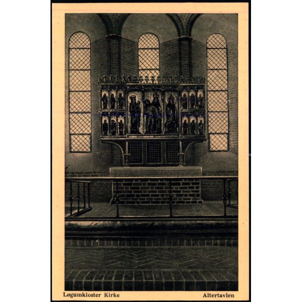 L�gumkloster Kirke - Altertavlen - 512 - Ubrugt