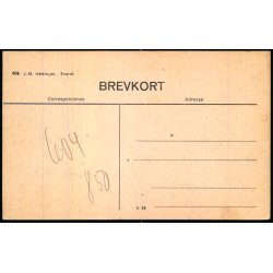 Sundet ved  Kronborg - J.M. 604 - Ubrugt