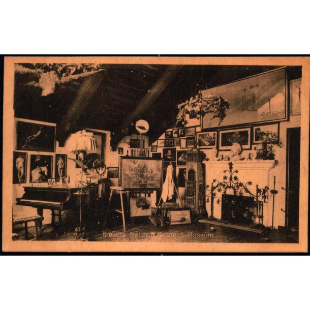 Kryers Atelier i Skagen Museum - Eneret 34866 - Ubrugt