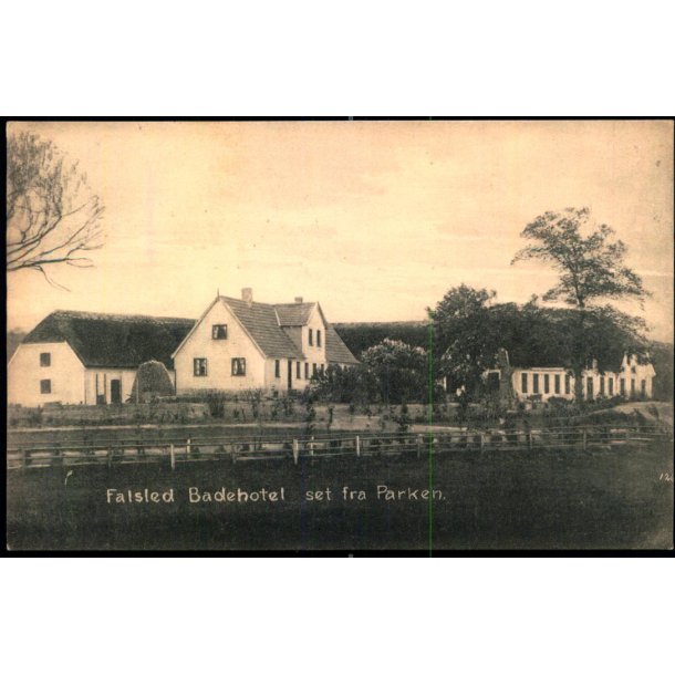 Falsled Badehotel set fra Parken - Pedersen u/n - Brugt