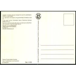 Krabbefiskeri ved Grnland - Grnlands Postvsen 41/93 - Ubrugt
