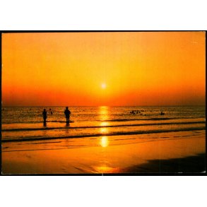 Solnedgang - R�m� - Stjerne Foto 35106 - Brugt