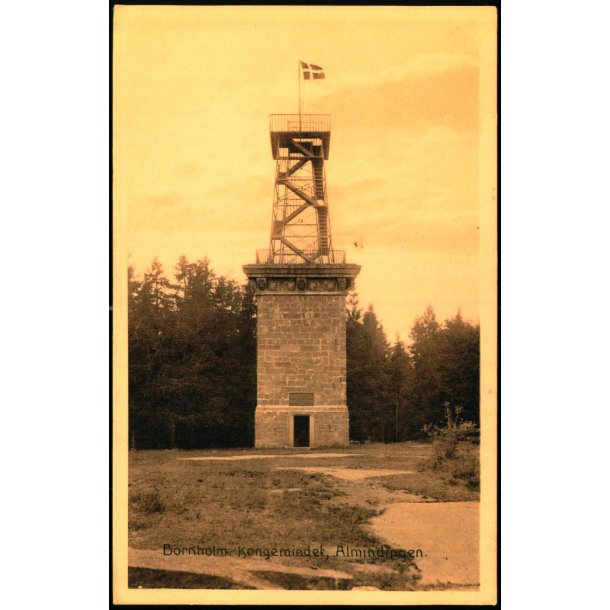 Bornholm - Kongemindet - Almindingen - F. Srensens Bogh. 2601 - Ubrugt