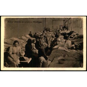 In einer Baracke vonostrpeuss Fluchtlingen - u/n - Ubrugt