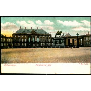 K�benhavn - Amalienborg Slot  - C.R. 91