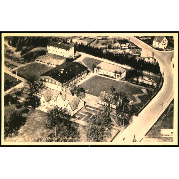 Internationale H�jskole - Helsing�r - Luftfoto Sylvest Jensen 89834 - Ubrugt
