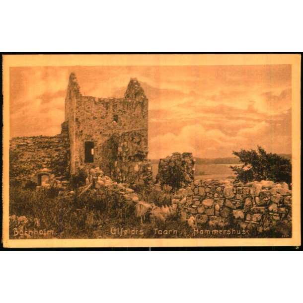 Bornholm - Ulfeldts Taarn - Hammershus - Frits S�rensen 2570 - Ubrugt