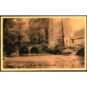 Frederiksv�rk - Broen ved Arres�dal - A. Jensens Bogh. 7034 - Ubrugt