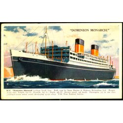M.V. Dominion Monarch - Vallentine u/n - Ubrugt
