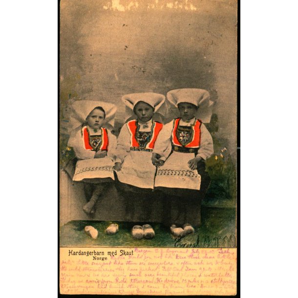 Hadangerbarn med Skaut - Norge  - Brugt