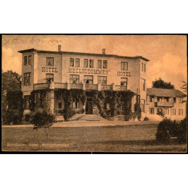  Bornholm - Hotel "Helligdommen" - Frits Srensens Bogh. 656 - Brugt