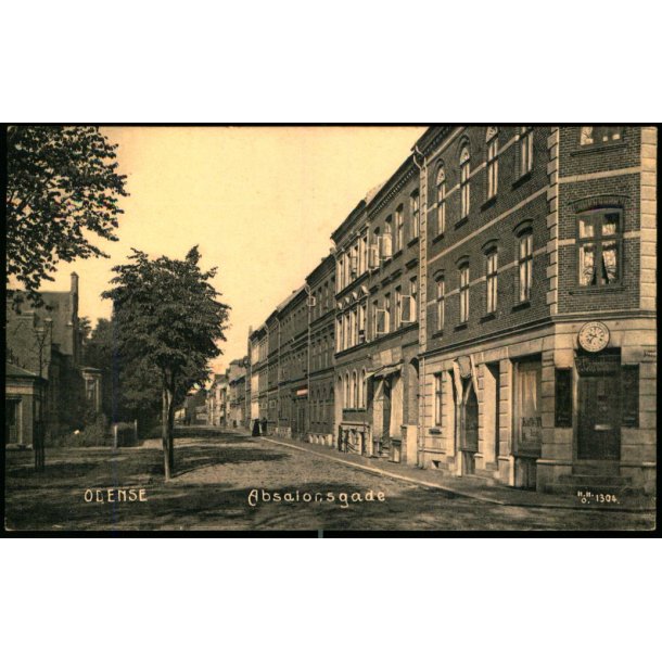 Odense - Absalonsgade - H.H.O. 1304 - Ubrugt
