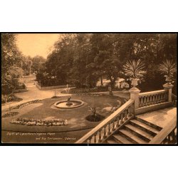 Parti af L�seforeningens Have set fra Terrassen - Odense - Chr. Pedersens Kunstforlag x 64 - Ubrugt