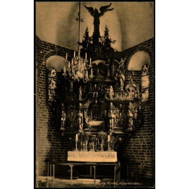 Kalundborg Kirke - Altertavlen - Skandia 9342 - Ubrugt