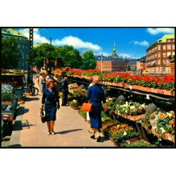 Blomstersalg ved Holmens Kanal - Chr. Olsen 165