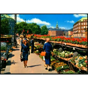 Blomstersalg ved Holmens Kanal - Chr. Olsen 165