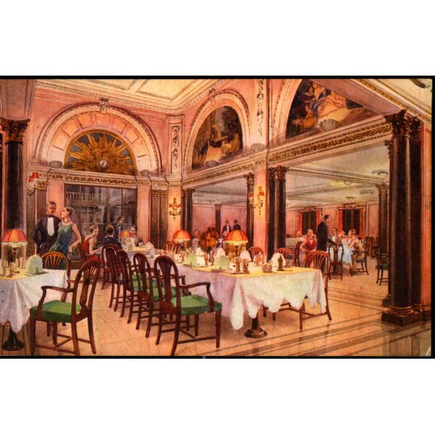 M/S " Tatsuta Maru " - Dining Saloon - u/n - Ubrugt