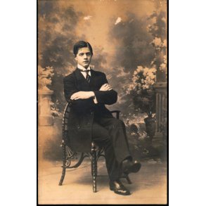 Fotokort Ukendt - Mand - Ubrugt